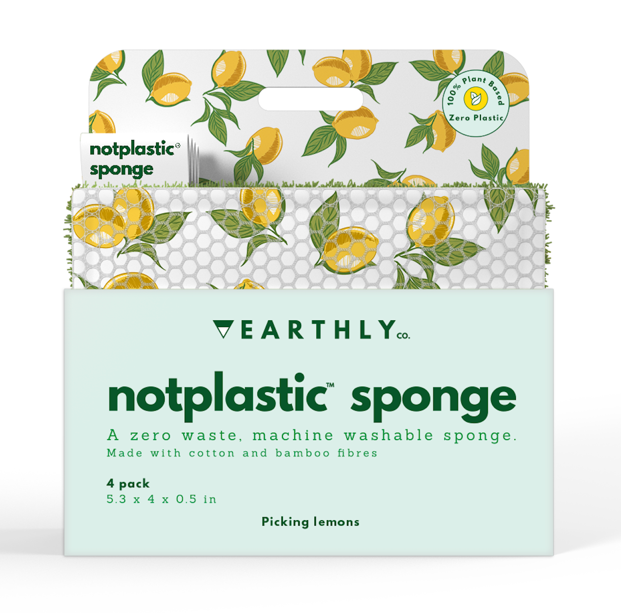 Notplastic™ Sponge — Picking Lemons