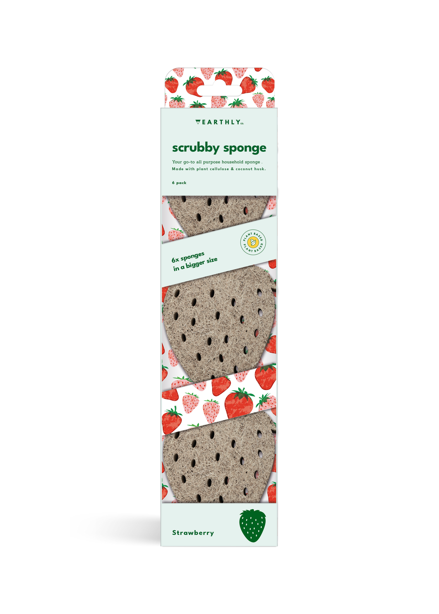 Scrubby Sponge™ - Strawberry